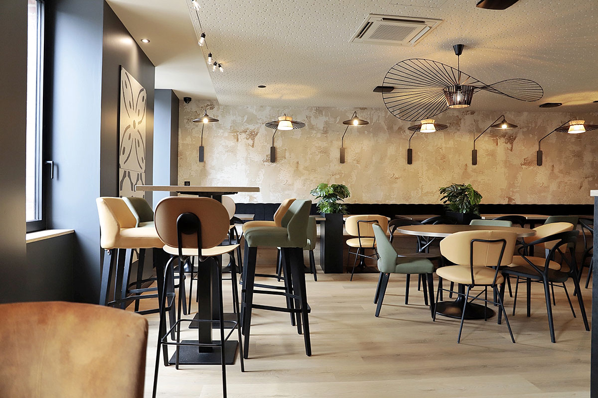 Aménagement restaurant Loas Burger