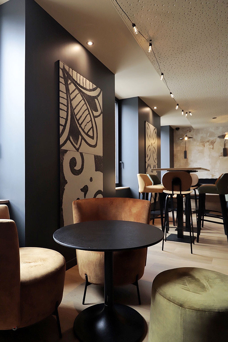 Aménagement restaurant Loas Burger